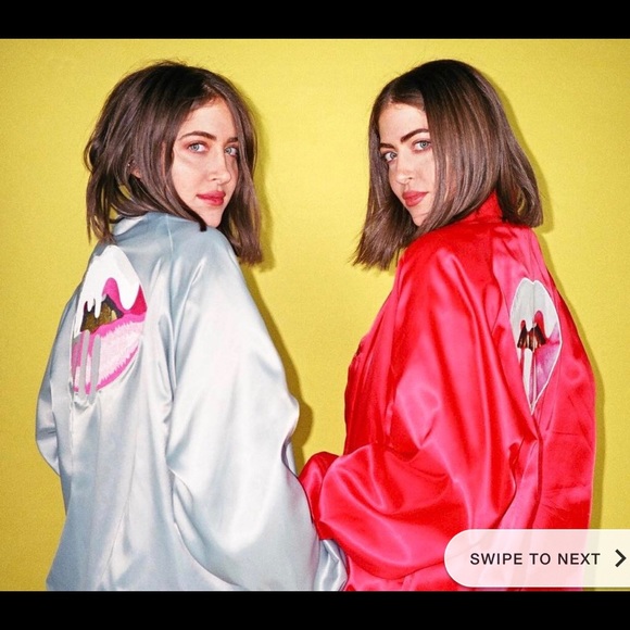 Kylie Cosmetics Jackets & Coats Kylie Jenner Red Lip Jacket Poshmark